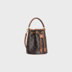 TEEN CLARA BAG IN TRIOMPHE CANVAS AND CALFSKIN TAN - Image 2